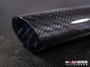 Alfa Romeo 4C Carbon Fiber e-Brake Handle - Italian Flag